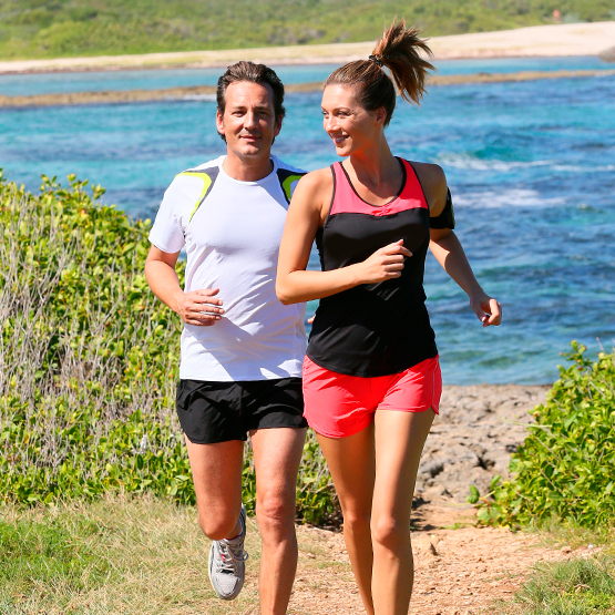 Couple doing jogging
